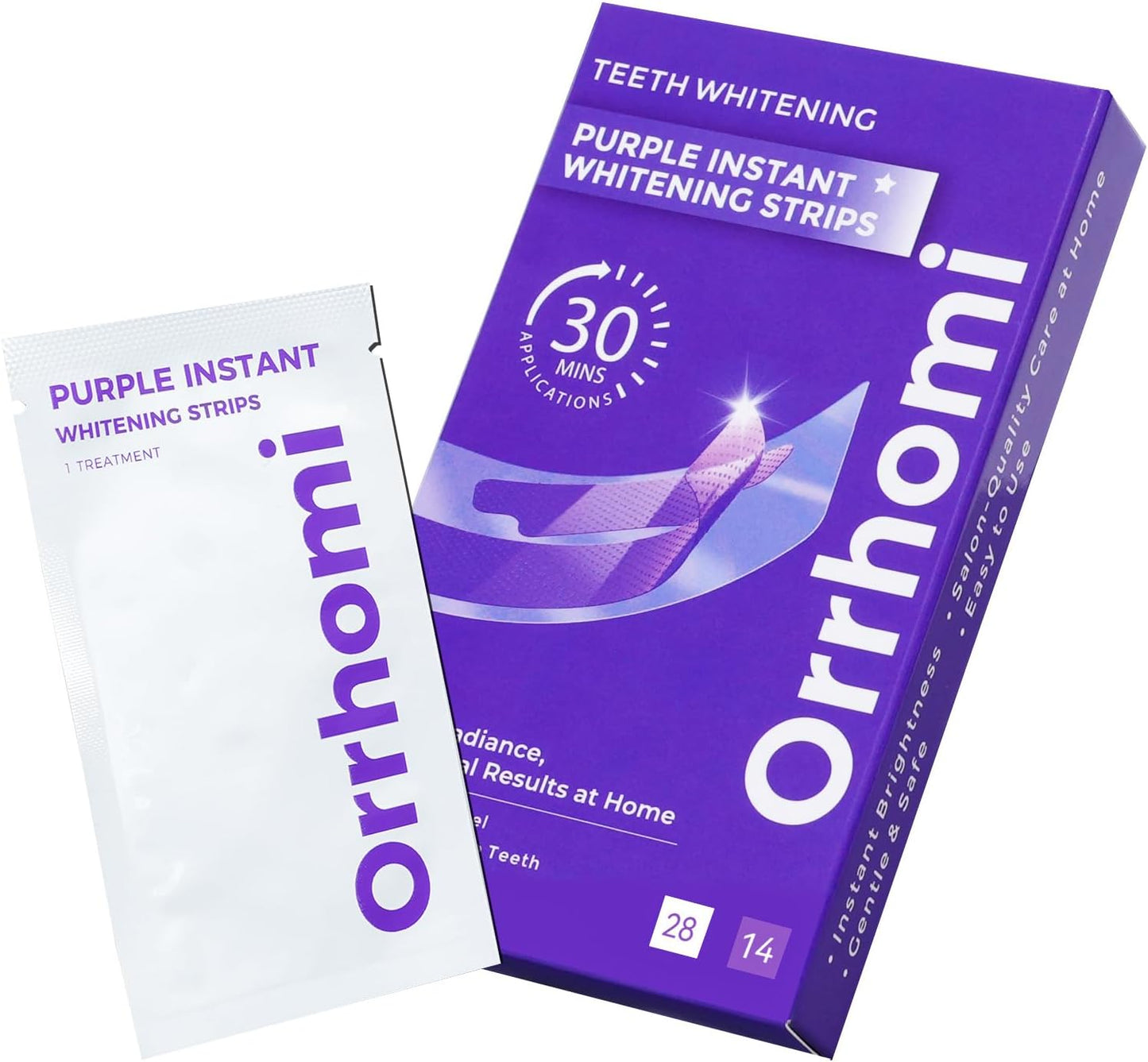 Transform Your Smile with Enamel Safe Teeth Whitening Strips - 7 Treatments for a Brighter, Confident You!