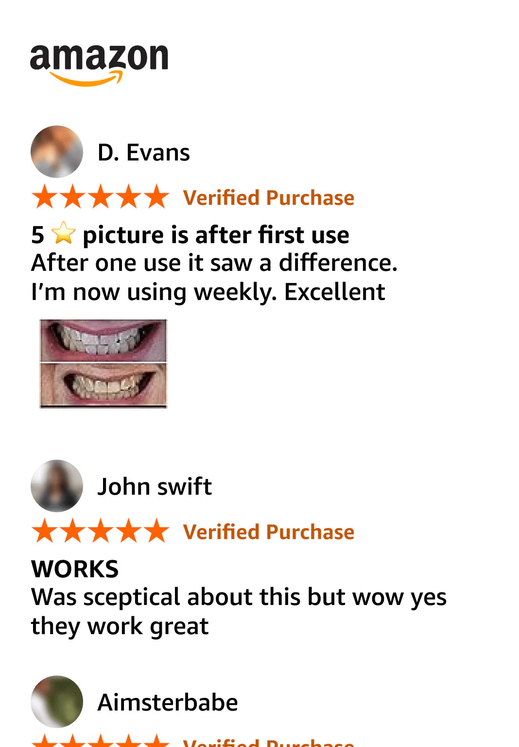 V34 Whitening Strips