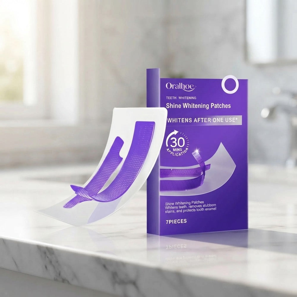 Purple Teeth Whitening Strips