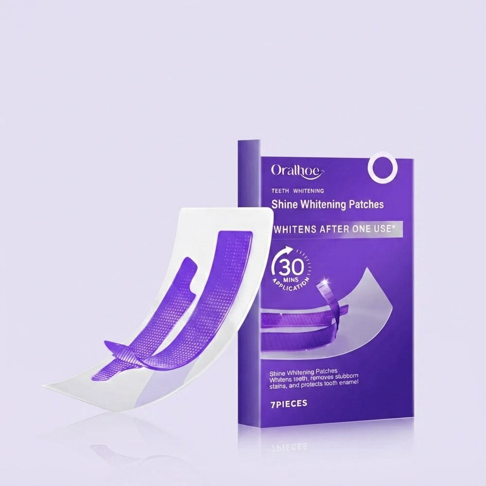 Purple Teeth Whitening Strips